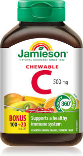 Vitamins & Supplements, JAMISON CHEWABLE VITAMIN C TABS 500MG